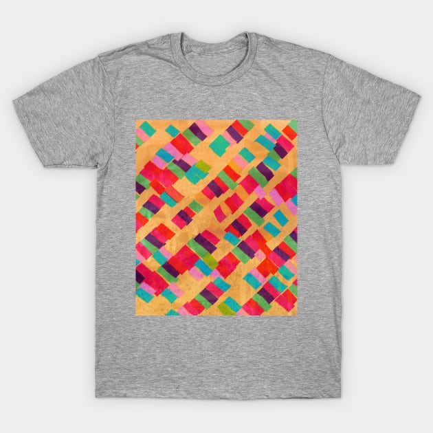 Abstract Faded Grunge T-Shirt by jen28